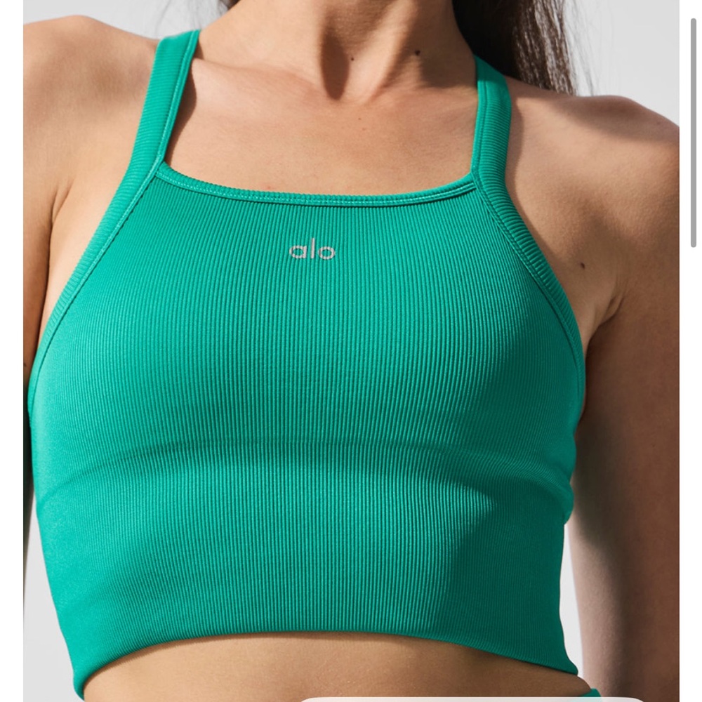 ALO Yoga Seamless Ribbed Favorite Bra Tank